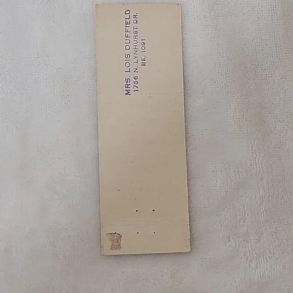 Blanch-ette Lingerie Party Front Strike MLM Matchbook Blanchette Indianapolis IN - Picture 5 of 5